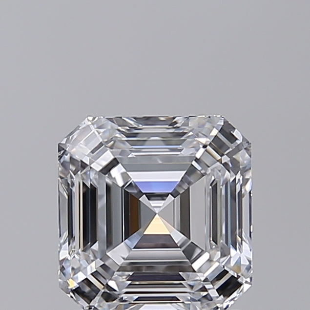 IGI Certified 1.57 CT Square Emerald Cut HPHT Lab-Grown Diamond