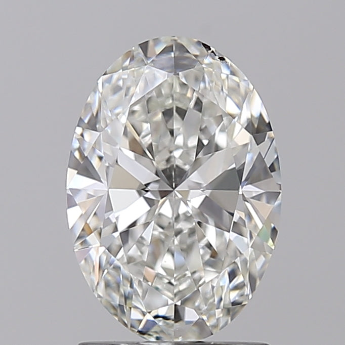 IGI Certified 1.61 Carat Oval Cut Lab-Grown Diamond