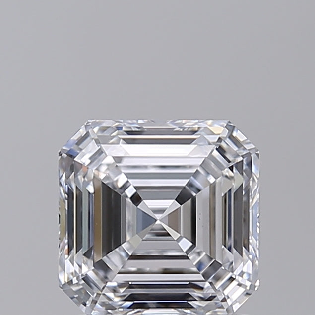 IGI Certified 1.62 CT Square Emerald Cut Lab Grown Diamond, E Color, VS1 Clarity