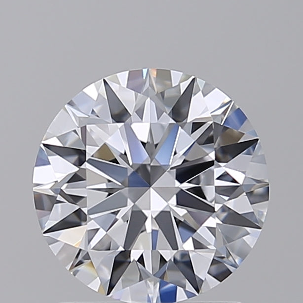 Diamante cultivado em laboratório com corte redondo de 1,72 quilates certificado pela IGI - IF Clarity, E Color