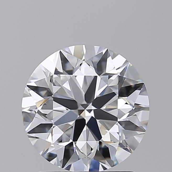 IGI Certified 1.90 CT Round Cut Lab-Grown Diamond - VVS2 Clarity, D Color