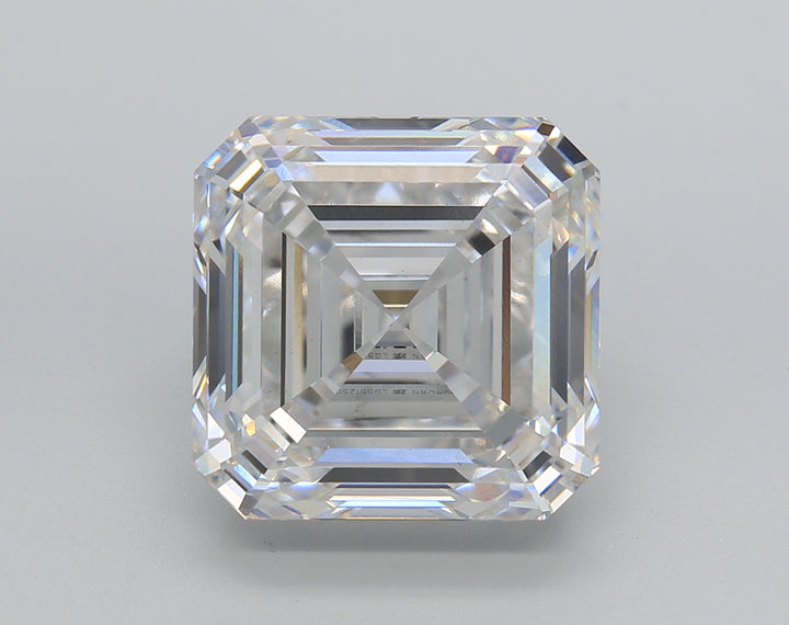 IGI Certified 10.36 CT Square Emerald Cut Lab Grown Diamond - F Color, VS1 Clarity