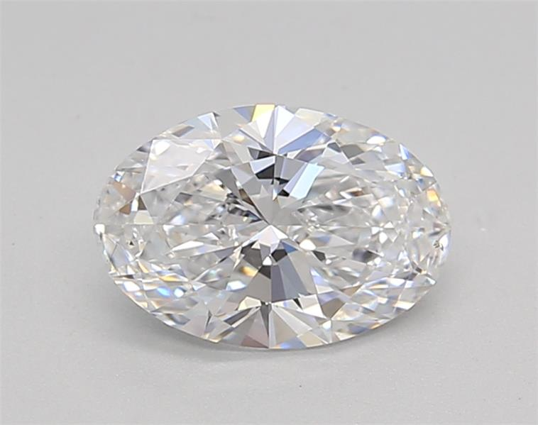 IGI Certified 1 CT OVAL LAB-LAB-LABRORY DIAMOND, VVS2, E COULEUR