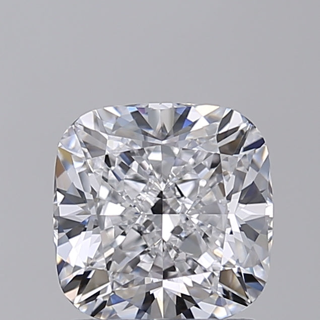 IGI Certified 2.00 CT Cushion Cut Lab-Grown Diamond - D Color, VVS2 Clarity