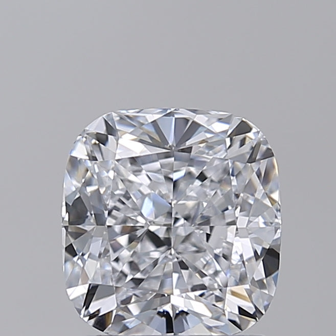 IGI Certified 2.00 CT Cushion Lab-Grown Diamond, D Color, Internally Flawless