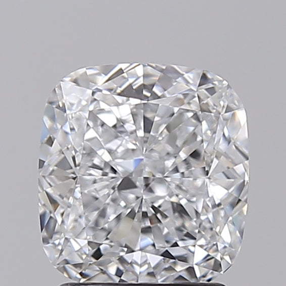 IGI Certified 2.00 CT Cushion Lab-Grown Diamond, D Color, VS1 Clarity
