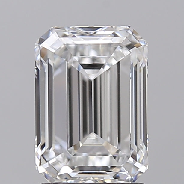 IGI Certified 2.00 CT Emerald Cut Lab Grown Diamond, D Color, VS1 Clarity