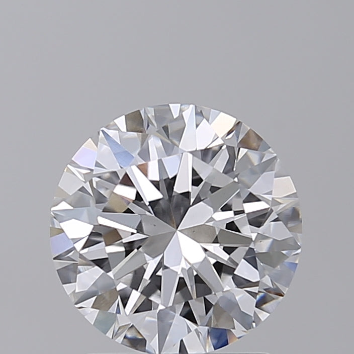 IGI Certified 2.00 CT Round Cut Lab-Grown Diamond: D Color, VS1 Clarity
