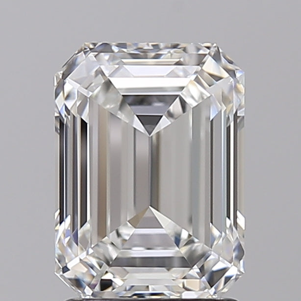 IGI Certified 2.01 CT HPHT Lab-Grown Emerald Cut Diamond