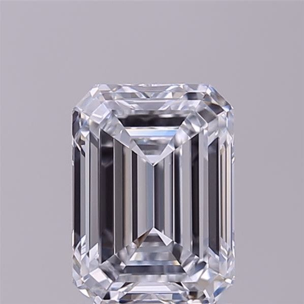 IGI Certified 2.01 CT HPHT Lab-Grown Emerald Cut Diamond