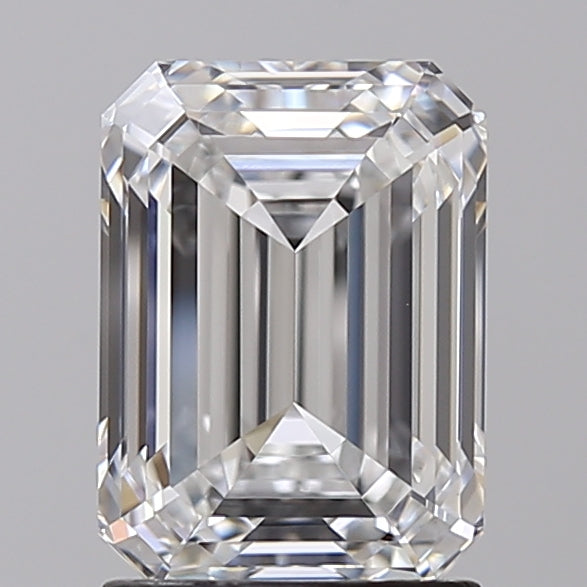 IGI Certified 2.01 CT HPHT Lab-Grown Emerald Cut Diamond