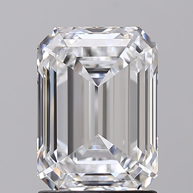 IGI Certified 2.02 CT Emerald Cut Lab Grown Diamond, D VVS2