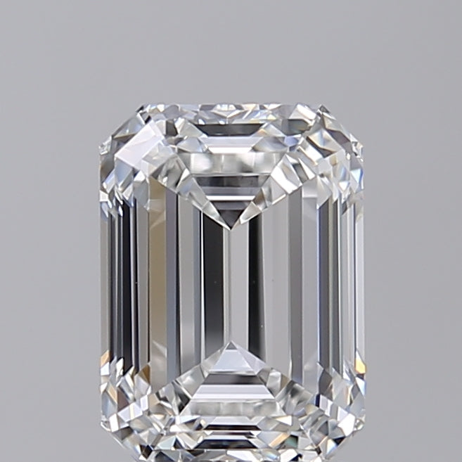 IGI Certified 2.02 CT HPHT Lab-Grown Emerald Cut Diamond