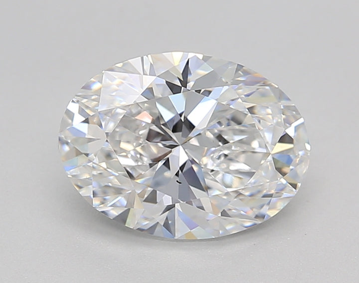 IGI Certified 2.02 CT Oval Cut Lab-Grown Diamond, D Color, VS1 Clarity