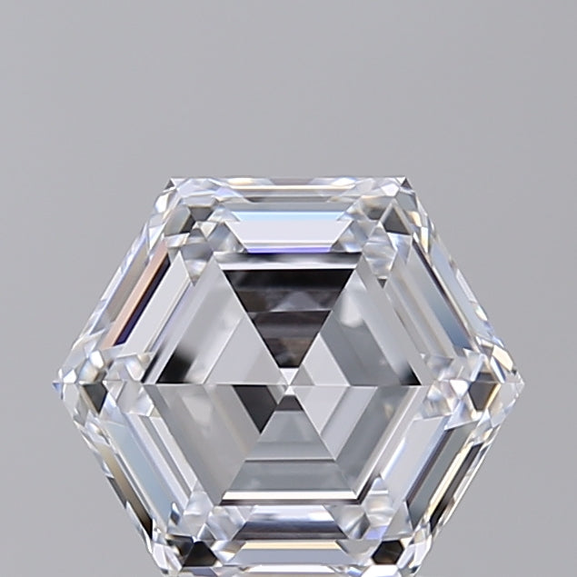 IGI Certified 2.02 Carat Hexagonal Cut Lab-Grown Diamond