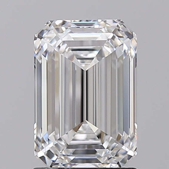 IGI Certified 2.03 CT Emerald Cut Lab-Grown Diamond, D Color