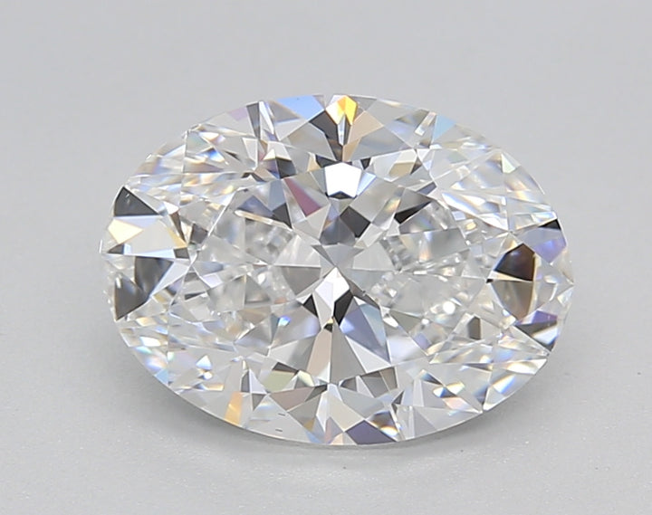 IGI Certified 2.03 CT Oval Cut Lab-Grown Diamond, D VS1