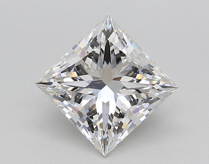 IGI Certified 2.03 CT Princess Cut F Color Lab-Grown Diamond