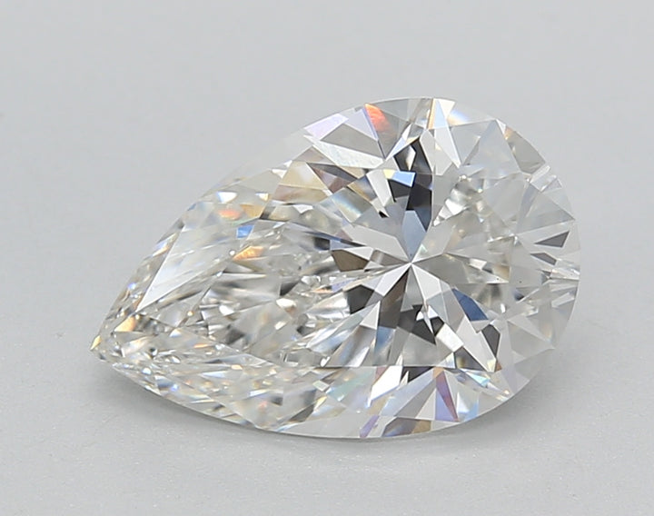 IGI Certified 2.04 CT Pear Cut Lab-Grown Diamond - F Color, VS1 Clarity