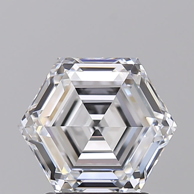 IGI Certified 2.05 CT HPHT Hexagonal Lab Grown Diamond, D VVS1