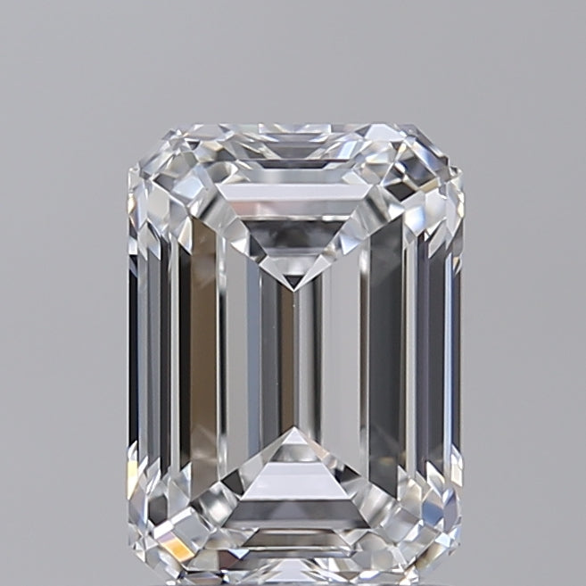 IGI Certified 2.05 CT HPHT Lab-Grown Emerald Cut Diamond