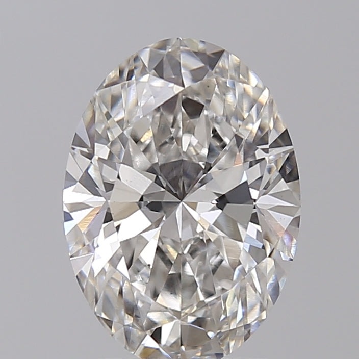 IGI Certified 2.05 CT Oval Lab Grown Diamond, G Color