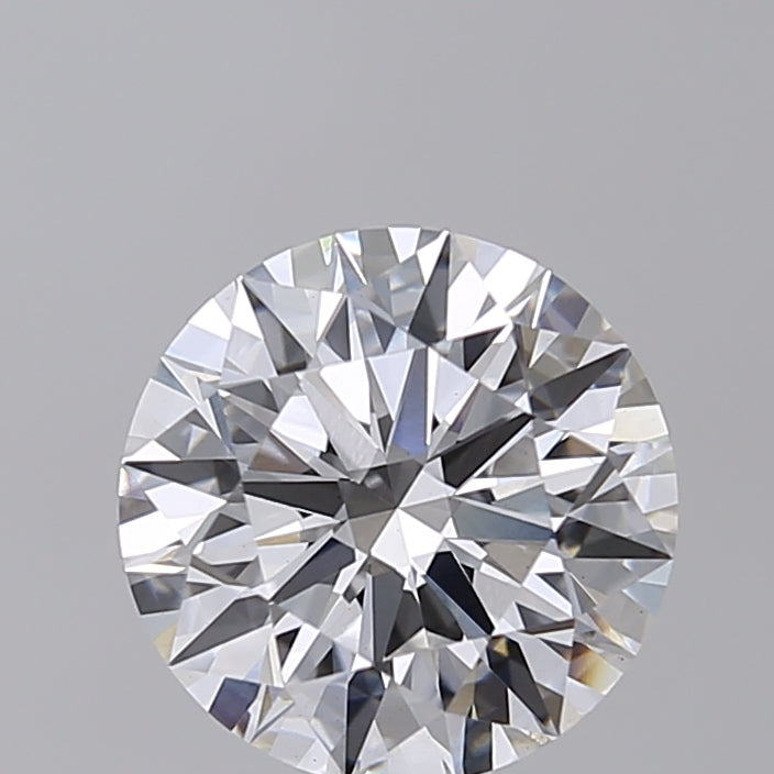 IGI Certified 2.05 ct Round Cut Lab Grown Diamond VVS2 E Color