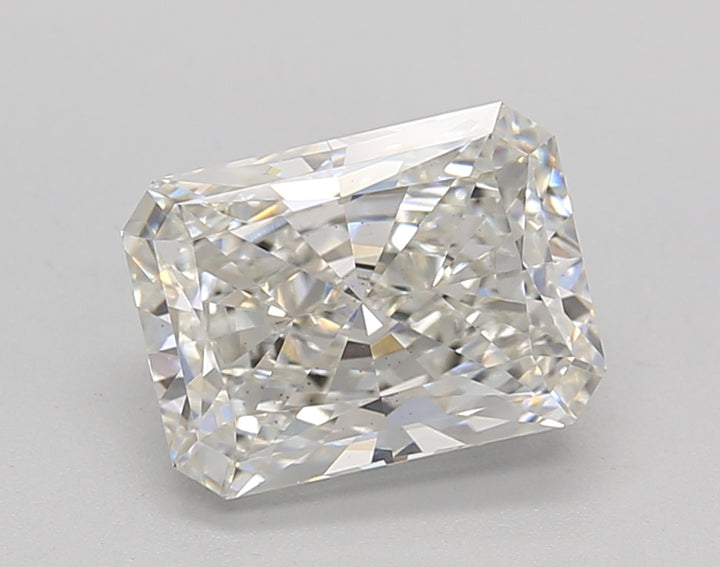 IGI Certified 2.06 CT Radiant Cut H Color Lab-Grown Diamond