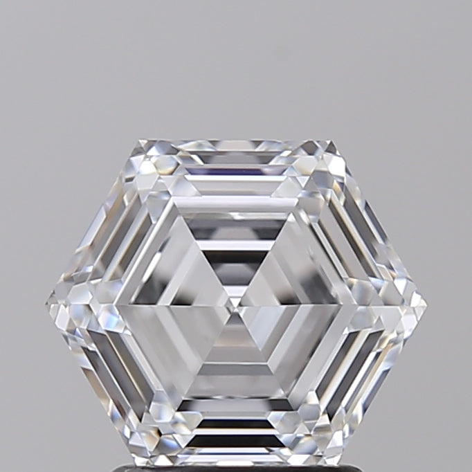 IGI Certified 2.09 Carat Hexagonal Cut Lab-Grown Diamond