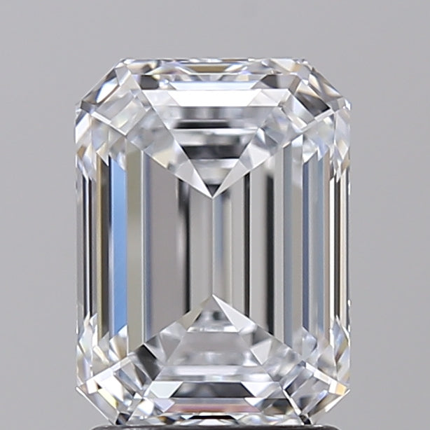 IGI Certified 2.10 CT HPHT Lab-Grown Emerald Cut Diamond