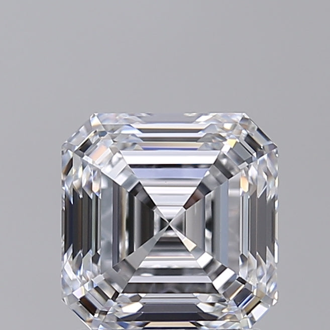 IGI Certified 2.13 CT Square Emerald Cut HPHT Lab-Grown Diamond