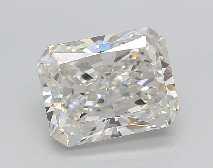 IGI Certified 2.33 CT Radiant Cut H Color Lab-Grown Diamond