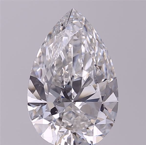 IGI Certified 2.44 CT Pear Cut Lab-Grown Diamond, G Color, VS1 Clarity