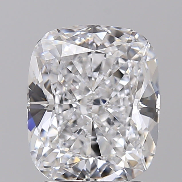 IGI Certified 2.52 Carat Long Cushion Cut Lab-Grown Diamond