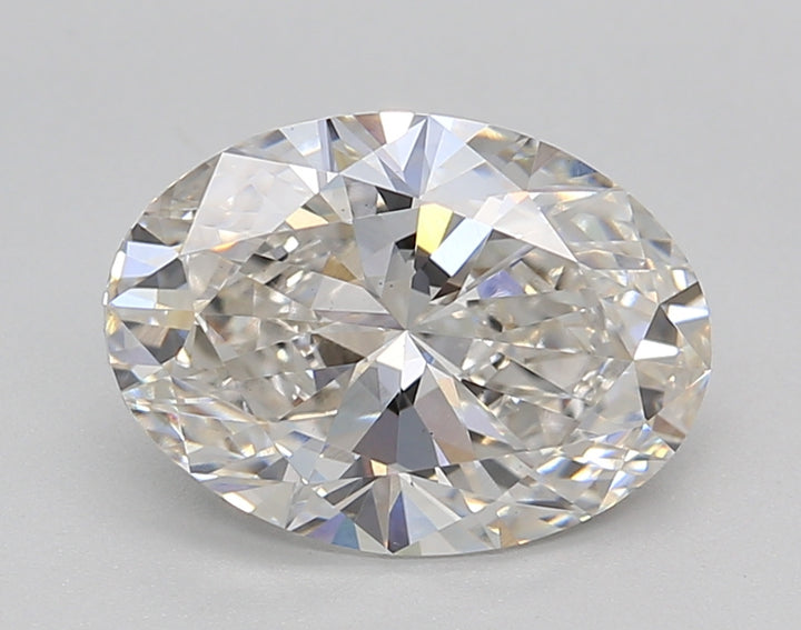 Diamant cultivé en laboratoire de taille ovale de 2,28 CT certifié IGI - VS1, couleur G