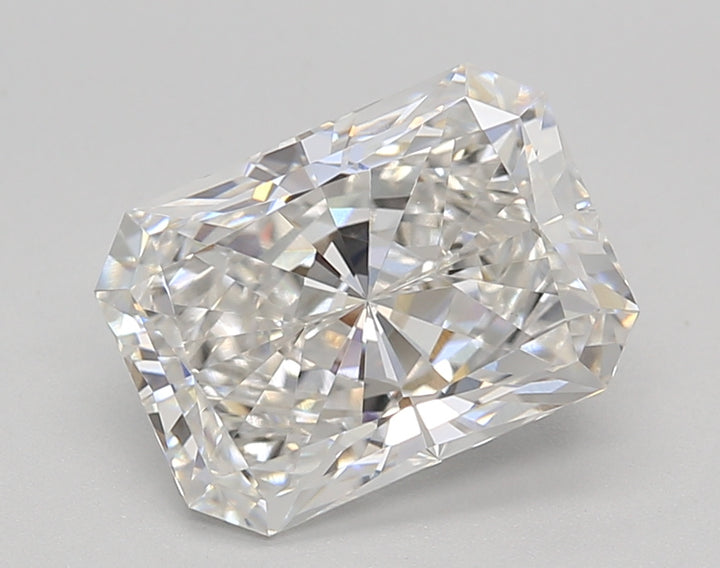 IGI Certified 2.67 CT Radiant Cut F Color Lab-Grown Diamond