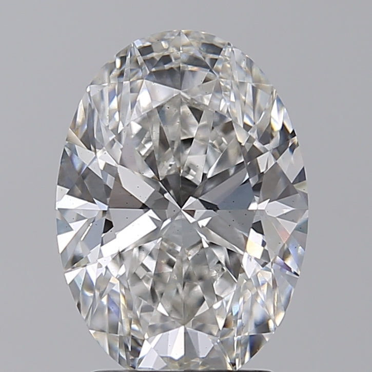 IGI Certified 2.72 Carat Oval Cut Lab-Grown Diamond - G Color, VS2 Clarity