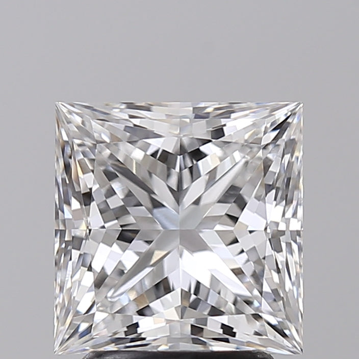 IGI Certified 2.75 CT Princess Cut D Color Lab-Grown Diamond