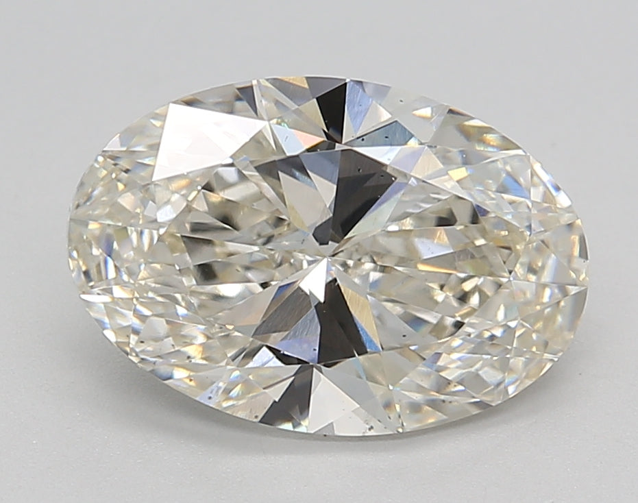 IGI Certified 2.87 Carat Oval Cut Lab-Grown Diamond - G Color, VS2 Clarity