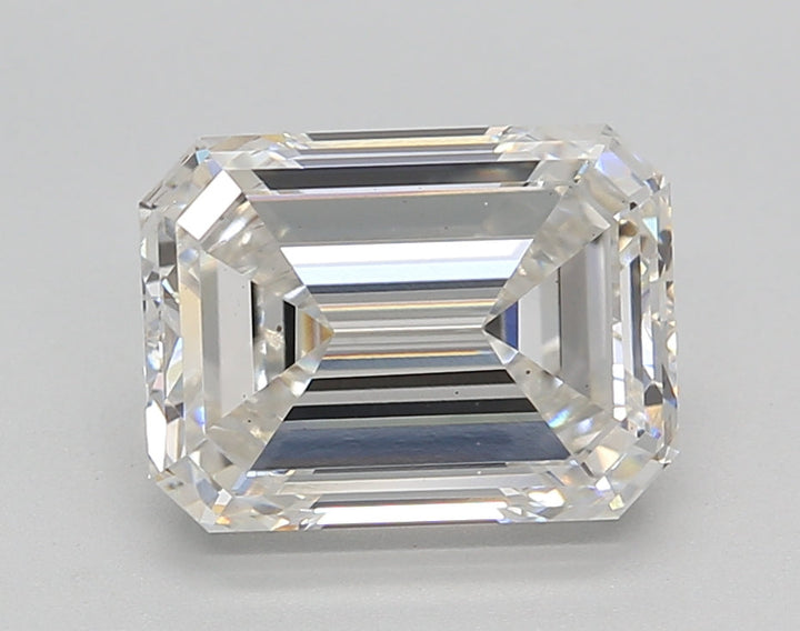 IGI Certified 3.00 CT Emerald Cut Lab-Grown Diamond, G Color, VS1 Clarity