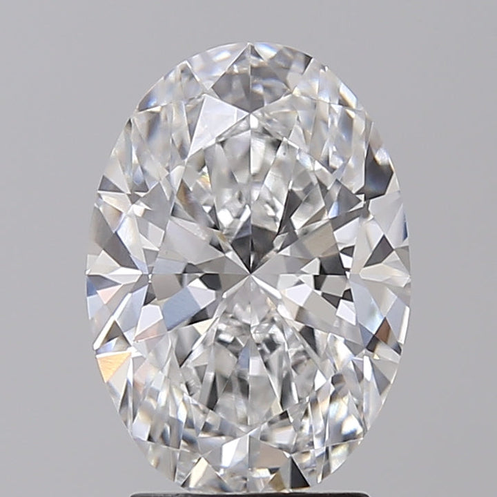 IGI Certified 3.00 CT Oval Lab-Grown Diamond - VS1 Clarity, D Color
