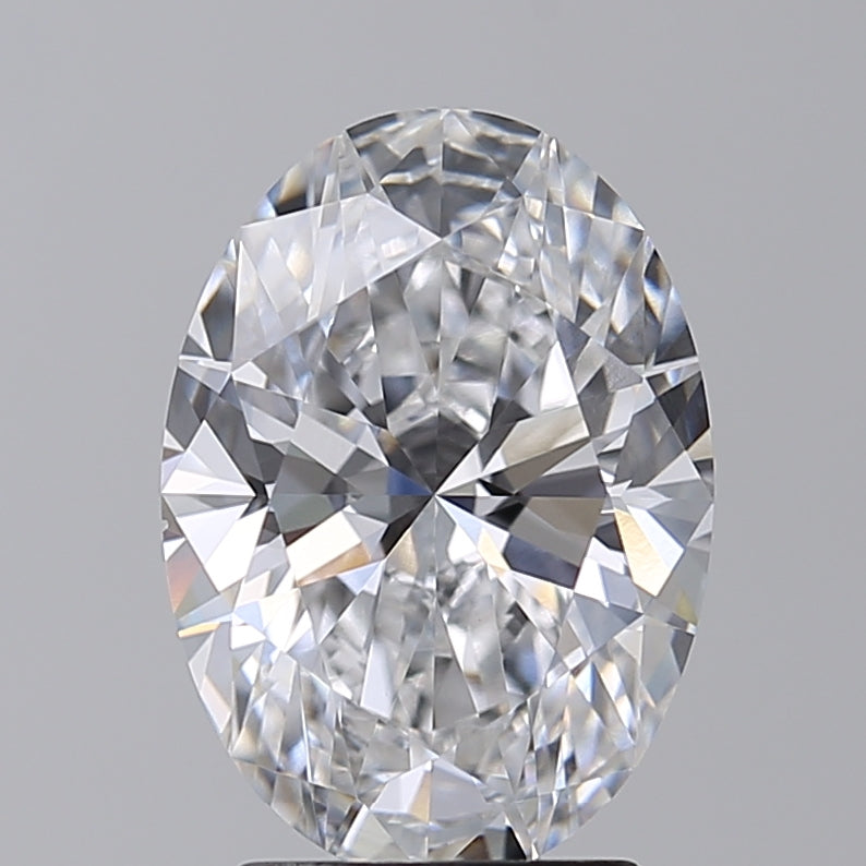 IGI Certified 3.00 CT Oval Lab-Grown Diamond: E Color, VS1 Clarity