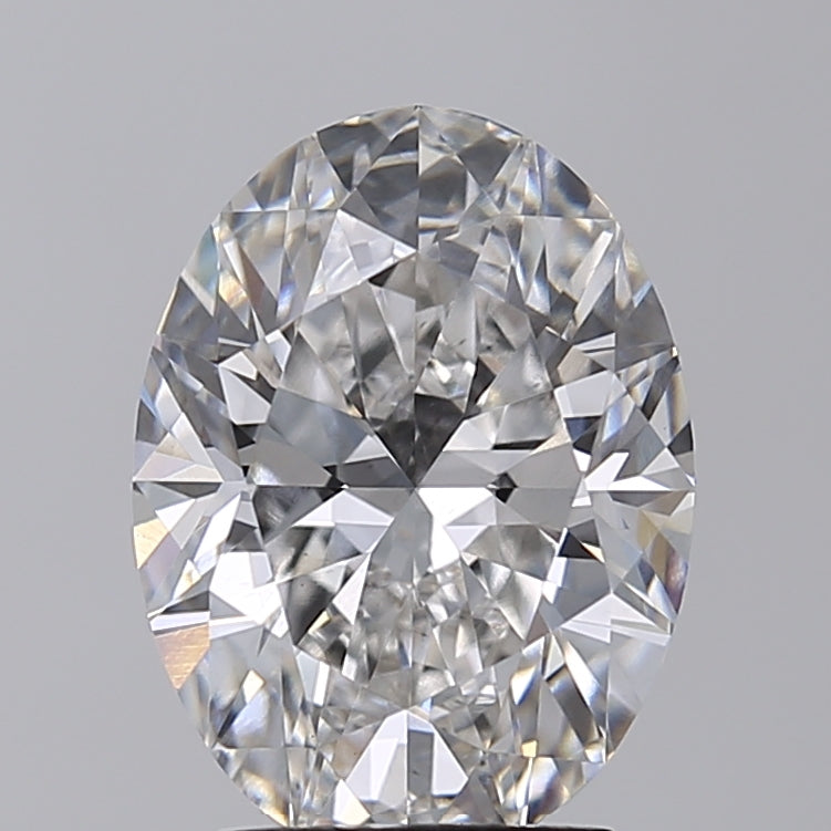 IGI Certified 3.00 CT Oval Lab-Grown Diamond: F Color, VS1 Clarity