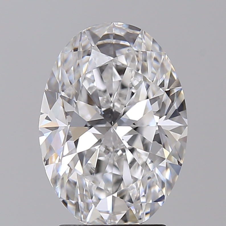 IGI Certified 3.00 ct Oval Cut Lab Grown Diamond - E Color, VVS2 Clarity