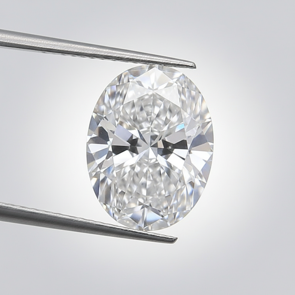 Beeindruckender, im Labor gezüchteter Diamant im Ovalschliff von 3,00 CT – IGI-zertifiziert, Farbe E, Reinheit VVS2