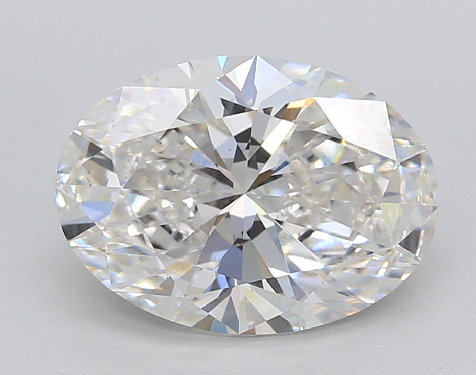 IGI Certified 3.00 ct Oval Cut Lab Grown Diamond - F Color, VS2 Clarity