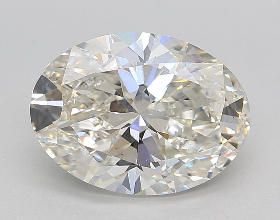 IGI Certified 3.00 ct Oval Cut Lab Grown Diamond - G Color, VS2 Clarity