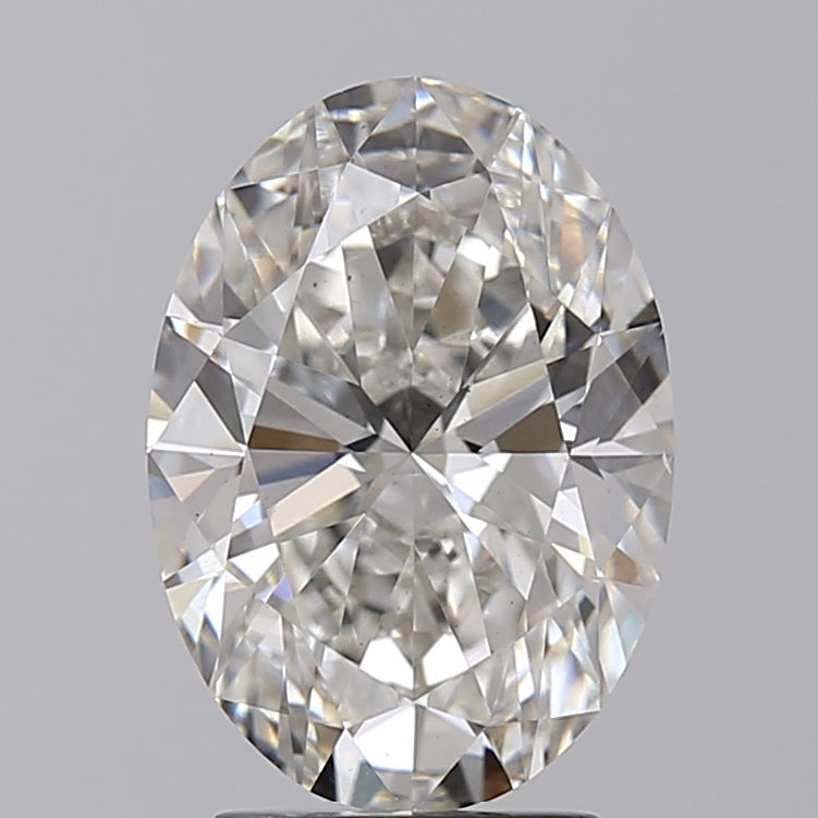 IGI Certified 3.00 ct Oval Cut Lab Grown Diamond - H Color, VS1 Clarity