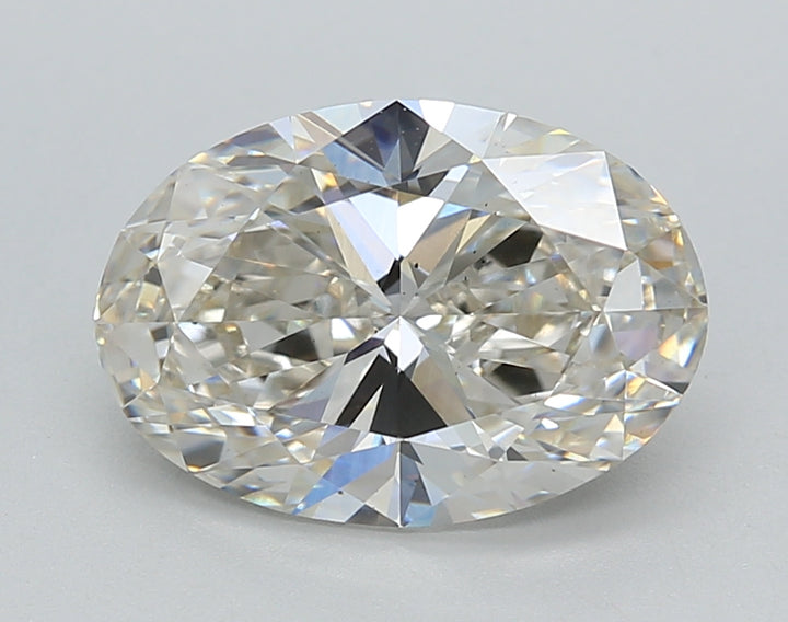 IGI Certified 3.00 ct Oval Cut Lab Grown Diamond - H Color, VS1 Clarity