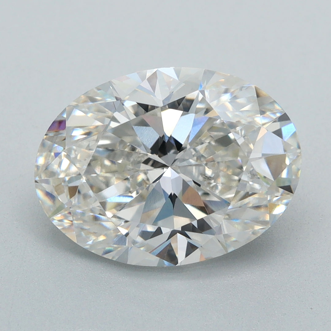 IGI Certified 3.01 CT Oval CVD Diamond - G Color, VS1 Clarity